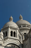 Domes of Sacre-Coeur Basilica / Close up of the domes of Sacre-Coeur Basilica