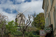 Le Moulin de la Galette / Windmill on the hill in Montmartre