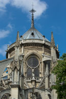 Tower at Notre Dame / Tower and Buttresses at Notre Dames