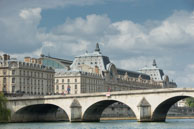 Musee d'Orsay from the River / Former railway station which is now a museum