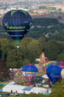 Away we go ... / Flight with Gary Davies at Bristol International Balloon Fiesta 2012