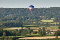 Cameron Balloon / Flight with Gary Davies at Bristol International Balloon Fiesta 2012