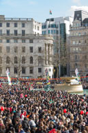 Packed crowds / Trafalgar Square is packed with crowds enjoying the celebrations for Chinese New Year