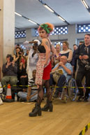 #MANONBENCH 3 - Image 0859 / Artist and fashion designer David Tovey shares his #MANONBENCH couture as part of the Museum of Homelessness weekend at Tate Modern