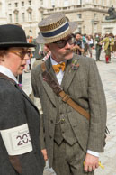 Gentleman & Lady / Gentleman and lady dressed in tweed for this year's London Tweed Run