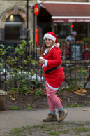 London Santacon 2015 - #084 / Hundreds of Santas take to the London streets to spread Christmas cheer
