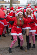 London Santacon 2015 - #120 / Hundreds of Santas take to the London streets to spread Christmas cheer