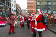 London Santacon 2015 - #241 / Hundreds of Santas take to the London streets to spread Christmas cheer