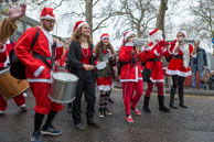 London Santacon 2015 - #253 / Hundreds of Santas take to the London streets to spread Christmas cheer