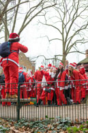 London Santacon 2015 - #425 / Hundreds of Santas take to the London streets to spread Christmas cheer