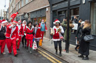 London Santacon 2015 - #491 / Hundreds of Santas take to the London streets to spread Christmas cheer