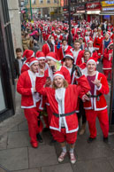 London Santacon 2015 - #576 / Hundreds of Santas take to the London streets to spread Christmas cheer