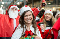 London Santacon 2015 - #632 / Hundreds of Santas take to the London streets to spread Christmas cheer