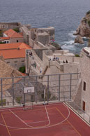 Sports Court inside the Walls / Croatia in October 2011