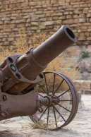 Old gun / Images from Karak, Jordan in early November 2013