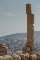 Crooked pillar / Images from Jerash, Jordan in early November 2013