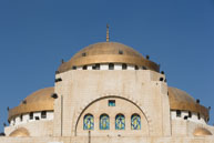 Domes on the mosque / Images from Madaba, Jordan in early November 2013