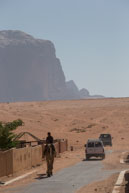 Camal and 4x4s / Images from Wadi Rum, Jordan in early November 2013