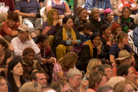 Captive audience / A mixture of locals and visitors attending the festival