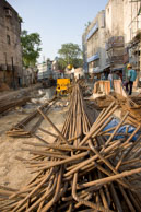 Connaught Place, New Delhi / Major construction in Connaught Place, New Delhi
