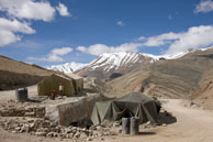 Road builders camp / Along the Leh - Manali highway, there was a number of road builders camps