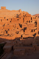 Early morning in Ait Benhaddou / Morning light falling on Ait Benhaddou where many films have been made including Gladiator & Kingdom of Heaven