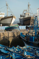 Essaouira / Fishing port in Essaouira,  Morocco