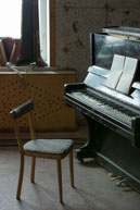 Abandoned piano / Pyramiden, an abandoned Russian mining settlement