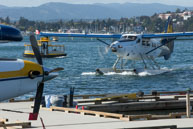 Arriving Sea-plane / From my trip to Victoria and Vancouver Island in the Fall (October 2014)