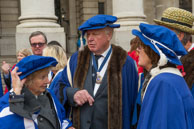 Image 026 / Society of Young Freemen with the Worshopful Companiy of Weavers escorting Gog and Magog in the Lord Mayor's Procession on 8th November 2014