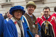 Image 126 / Society of Young Freemen with the Worshopful Companiy of Weavers escorting Gog and Magog in the Lord Mayor's Procession on 8th November 2014