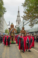 Image 159 / Society of Young Freemen with the Worshopful Companiy of Weavers escorting Gog and Magog in the Lord Mayor's Procession on 8th November 2014