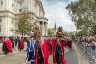 Image 175 / Society of Young Freemen with the Worshopful Companiy of Weavers escorting Gog and Magog in the Lord Mayor's Procession on 8th November 2014