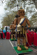 Image 221 / Society of Young Freemen with the Worshopful Companiy of Weavers escorting Gog and Magog in the Lord Mayor's Procession on 8th November 2014