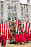 Image 323 / Society of Young Freemen with the Worshopful Companiy of Weavers escorting Gog and Magog in the Lord Mayor's Procession on 8th November 2014