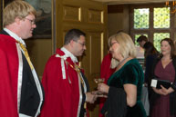 SYF - 2015 Annual Banquet / The Society of Young Freemen held its annual banquet at The Charterhouse in the CIty of London with the honored guest Dr Andrew Parmley and Mrs Fiona Adler, Sheriffs of the City of London