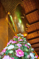 Head of the Reclining Budda / Reclining Budda in Bangkok