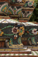 Title Art / Decorative tile work in the temple