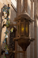 Mosque lamp / Islamic lamp on a moque in Cairo