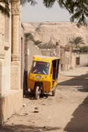 Empty Tuktuk / Empty tuktuk in the City of the Dead, Cairo