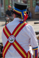 Morris Dancer / Morris dancers provide some of the varied entertain in Hastings during the summer