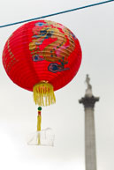 Chinese Lattern in Trafalgar Square / Lattern at CHinese NEw Year celebrations in Trafalgar Square