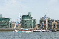 Clipper Round The World 2013-14 (#307) / Leaving London on Sunday 1st Sepetmber 2013 to saling around the world