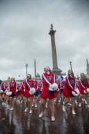 Cheerleaders #2 / Cheerleaders from UCA performing in front of Nelson's Column, Trafalgar Square