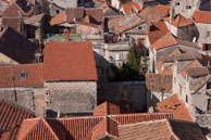 Trogir Rooftops / Croatia in October 2011