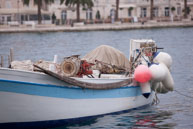 Open fishing boat / Croatia in October 2011