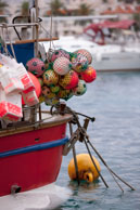 Coloured buoys / Croatia in October 2011