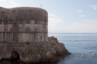 Dubrovnik Walls & Sea / Croatia in October 2011