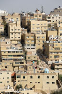 Hillside houses in the city / Images from Amman, the capital of Jordan in early November 2013