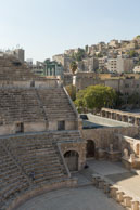High up in the Roman Amphitheatre / Images from Amman, the capital of Jordan in early November 2013